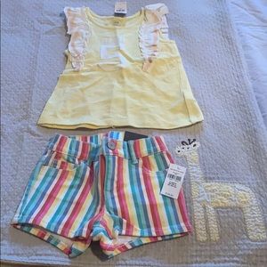 Gap short $ tee set. Brand new with tags. Size 3T
